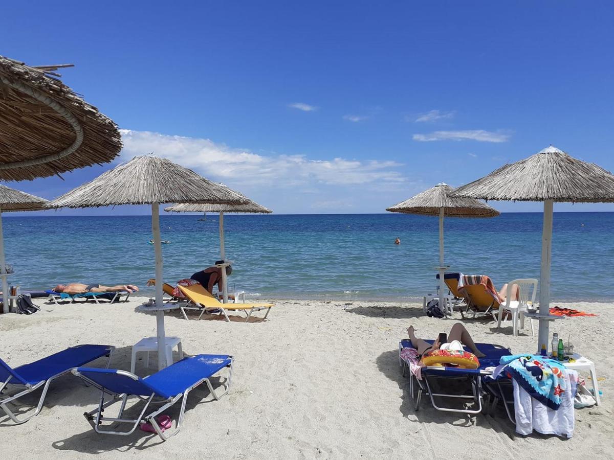 Hotel Zografos Paralía Dış mekan fotoğraf