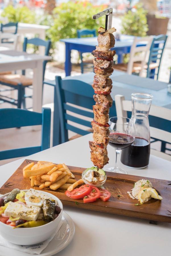 Hotel Zografos Paralía Dış mekan fotoğraf