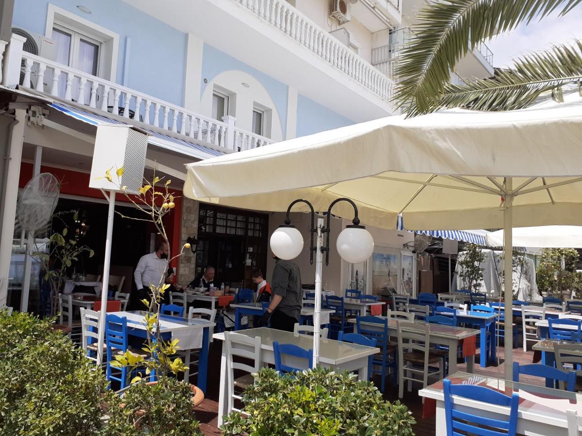 Hotel Zografos Paralía Dış mekan fotoğraf